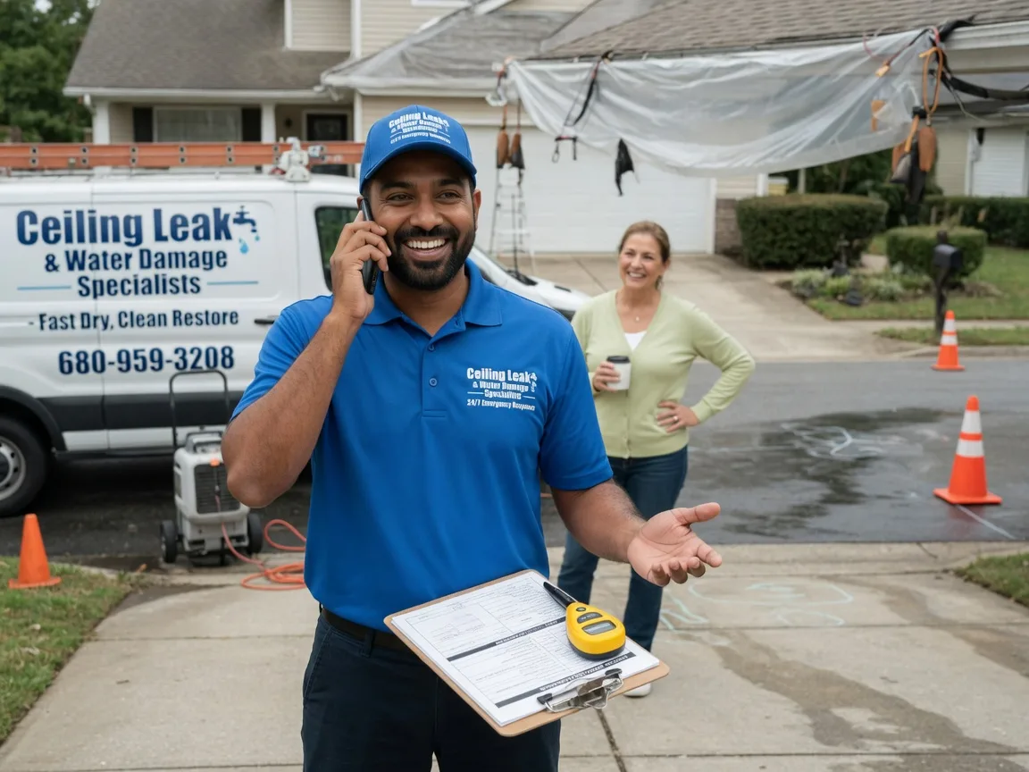 Ceiling Leak Cleanup Sagamore, PA FAQs